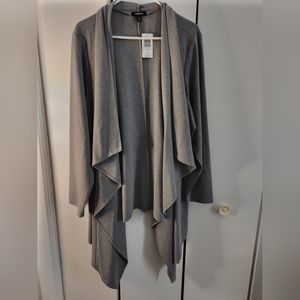 Open front sweater nwt
